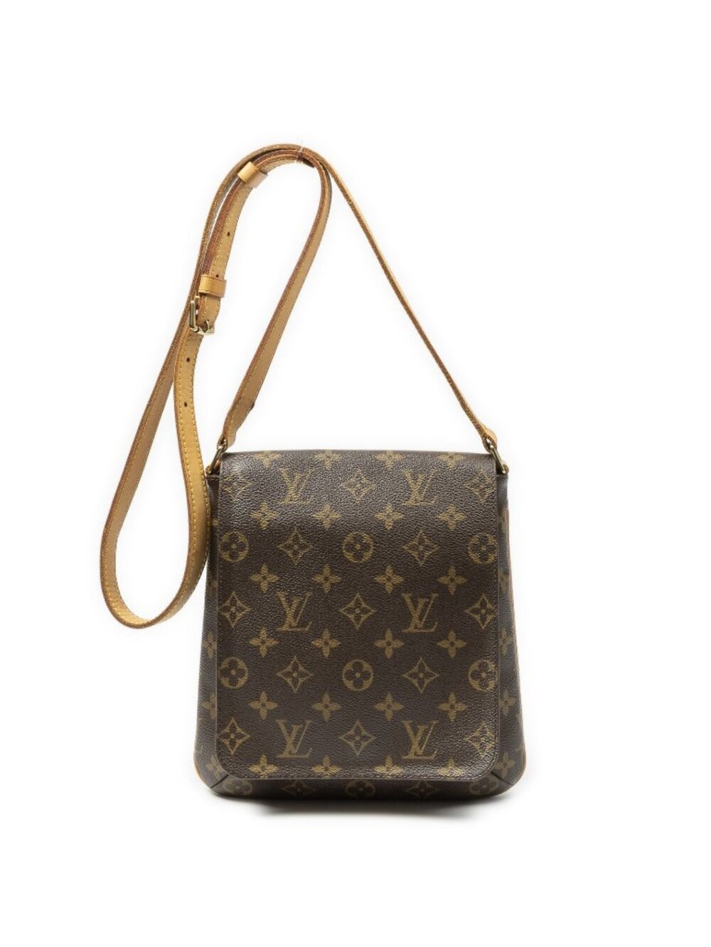 Louis Vuitton Musette Salsa Long Strap Brown Monogram Canvas